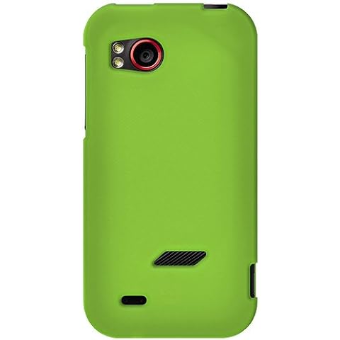 Amzer Green Silicone Jelly Skin Fit Cover Case for HTC Rezound Cover