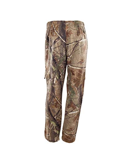 – Men's Fleece Cargo Pants with Cellphone Pocket in Licensed Realtree Camo Print2