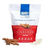 Epic 100% Xylitol Cinnamon Chewing Gum - Sugar Free, Aspartame Free Dental Gum - Supports Oral Health & Fresh Breath - 1000 Pieces