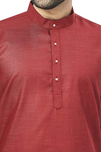 Image of BE ACTIVE Linen Blend Solid Pattern Trendy Comfortable Stylish Full Sleeve Kurta Men's Ethnic Wear