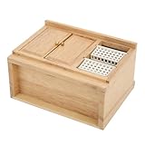 Construction en bois massif : Fabriqué à partir de bois de bouleau de qualité qui offre stabilité structurelle et longévité, ce meuble miniature conserve sa forme et son apparence grâce à la manipulation et à l'agencement dans les environnements de maison de poupée.