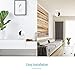 EZVIZ Indoor Security Camera, Pan/Tilt Dome IPC, Night Vision, Motion Detection, Auto Tracking, Baby/Elder/Pet/Nanny Monitor, 2-Way Audio, Compatible with Alexa and Google (CTQ6C-WH)
