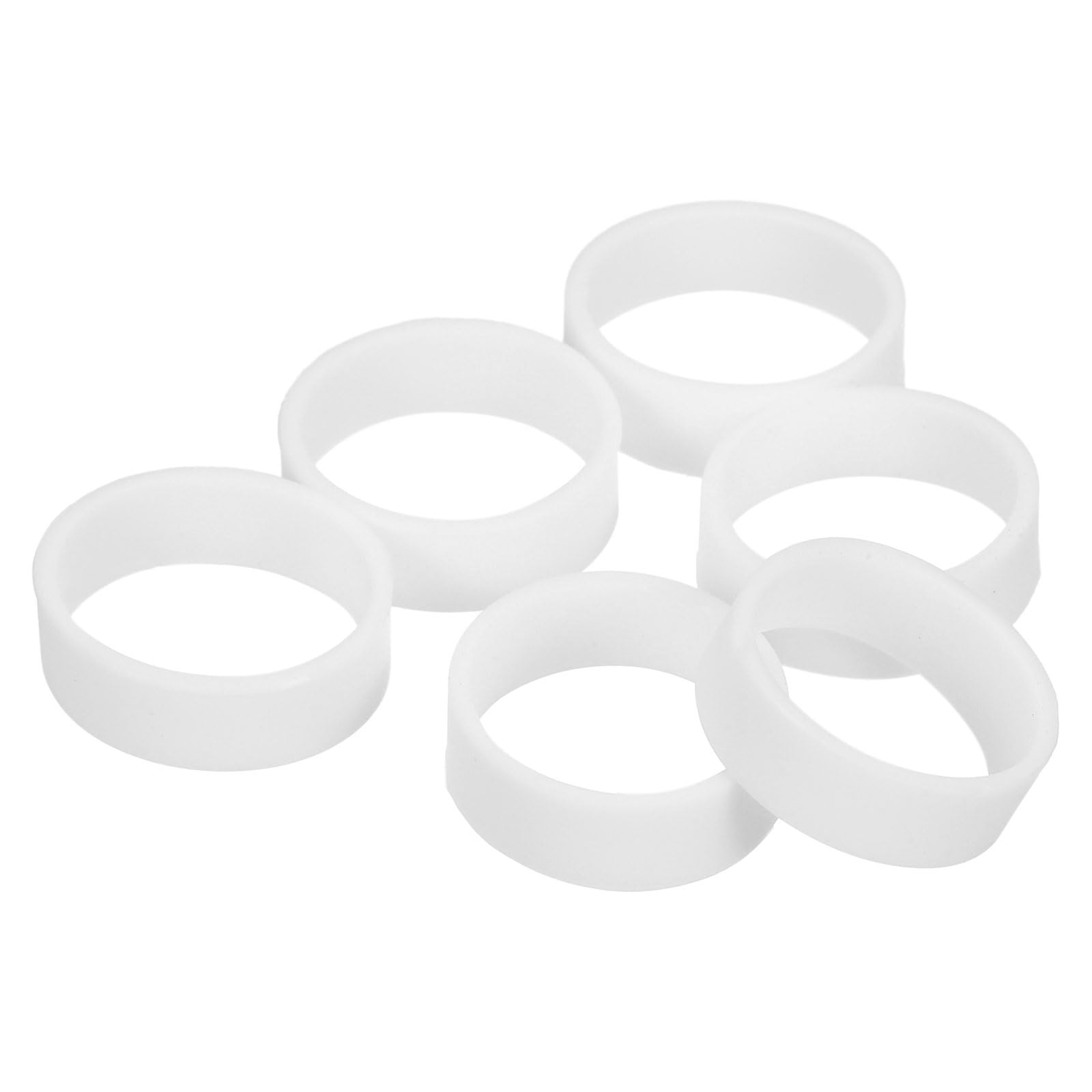 QUARKZMAN 200 stuks siliconen elastieken, 7 mm x 15,5 mm
