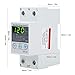 Adjustable Voltage Current Protector Over and Under Voltage 120V AC Undervoltage Protective Device with Voltage Self Recovery (63A)