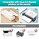 (100 Blatt) Faltbares Thermopapier A4, Schnelltrocknendes Thermopapier, 210 x 297mm Kompatibel mit den Meisten A4 Thermodruckern,BPA-freiThermodrucker Papier für Dokumente, Webseiten & Fotos