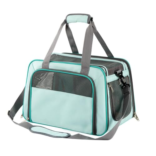 Fiegcit ペットトート ペットトート ペットバッグ 猫 犬 ペット用品トート 折りたたみ 小型犬 中型犬 トリミング 防災 お見舞い (B)