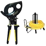Southwire Tools & Equipment CCPR400 Heavy Duty Compact Ratcheting Cable Cutters and Southwire MH8110 Wire Smart Cable Dispenser