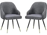 Ultra confortable Tissu chenille tendance Pieds doré tendance Qualité haut de gamme