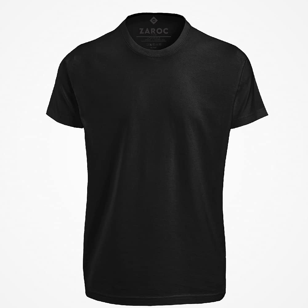 Kit 5 Camisetas Masculinas Slim Gola Algodão Premium Coloridas by ZAROC
