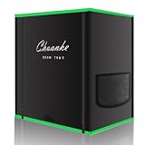 Chuanke Kleines Wachstumszelt für Aerogarden-Hydrokultur-Anbausystem für den Innenbereich, 50,8 x 35,6 x 55,9 cm, hochreflektierendes Mylar, auslaufsicher, 600D-Oxford-Gewebe für Zimmerpflanzen