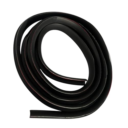 Gihdfer Hard Top Rubber Seal for 2007-2022 Wrangler JL JLU JK JKU Noise Reduction Kit, Roof Flow Seal Strip,Waterproof Silicone Strip (1PC)