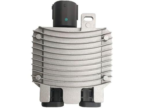 Engine Cooling Radiator Fan Module - Compatible with 2012-2017 Land Rover Range Rover Evoque 2.0L 4-Cylinder Gas