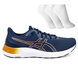 Tênis Asics Gel-excite 8 Masculino - Marinho/amarelo - 43