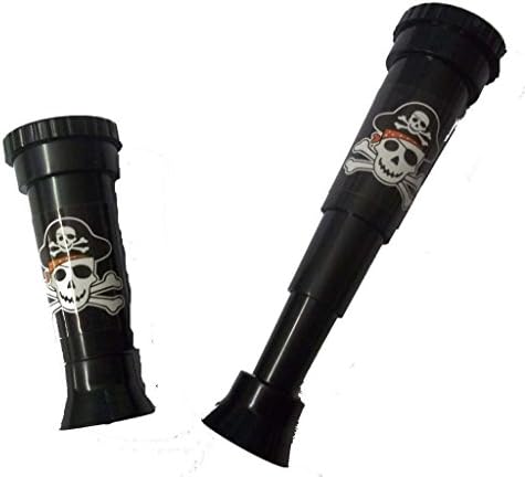 HENBRANDT 12 Pirate Party Telescopes - Party bag fillers toys