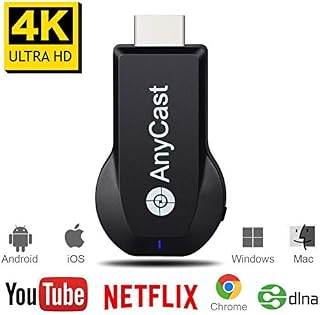 4K WiFi Display Dongle Wireless Display Receiver Wireless HDMI Dongle 2.4G for Smartphones