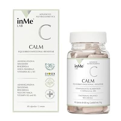 inMe CALM, Suplemento con Ashwagandha Shoden, Rhodiola y Maca Amarilla, 60 Cápsulas | Ya disponible en tu tienda friki favorita! En mundofriki.es! inMe CALM, Suplemento con Ashwagandha Shoden, Rhodiola y Maca Amarilla, 60 Cápsulas | Ya disponible en tu tienda friki favorita! En mundofriki.es!