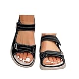 VBEDKDEB Sandales sportives pour femme - Confortable - Chaussures de randonnée - 2025 - Sandales d'été décontractées - Sandales de montagne réglables - Pour la plage, les voyages, les vacances