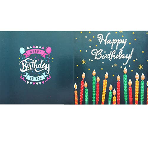 Gigicloud 12Pcs 5D Diamond Painting Greeting Cards Kits, Handmade Festival Greeting Cards Diy Diamond Drawing Birthday Cards For Adults And Kids #TOP5