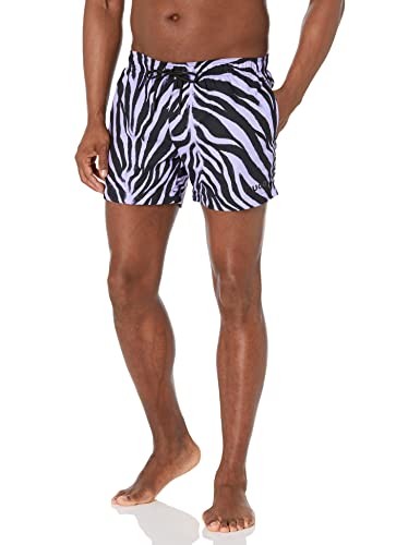 HUGO Men's Standard Modern Animal Print Swim Trunk