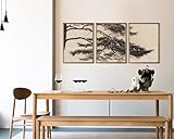 Leinwand Wand Kunst:Unsere wandbilder sind aus hochwertiger leinwand gefertigt, lichtbeständig im Innenbereich. HD-druckmuster, lebendiges aussehen,wasserdichte Leinwand, Leinwand mit hoher Dichte und Balance