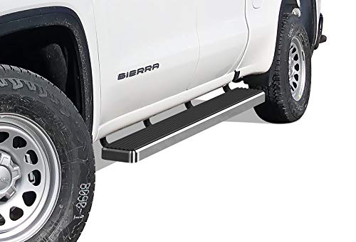 Estribos acero inoxidable 304 6 pulg para Silverado Sierra miniatura 1