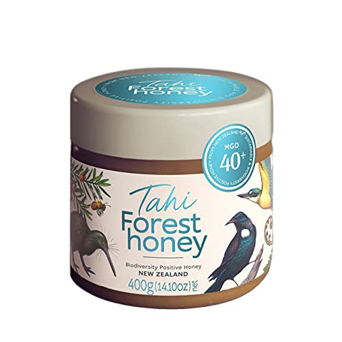 Tahi Multifloral Mānuka honey MGO 40+ | 100% Raw, Natural and Sustainable from New Zealand, 14.1oz Tahi Multifloral Mānuka honey MGO 40+ | 100% Raw, Natural and Sustainable from New Zealand, 14.1oz