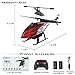 CYLION Remote Control Helicopter for Kids with 30-Minute Flight Time, LED Light Effects, Altitude Hold, One-Key Takeoff/Landing, for Boys and Girls Ages 6+, Perfect Christmas and Birthday Gifts
