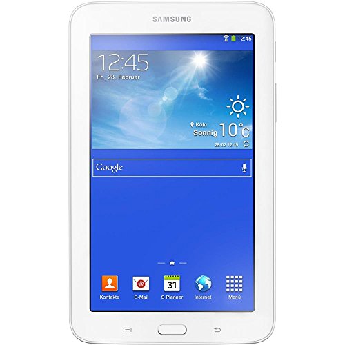 Samsung Galaxy Tab 3 7.0 Lite 17,8 cm (7 Zoll) Tablet-PC (Dual Core Prozessor, 1,2GHz, 1GB RAM, 8GB HDD, Android 4.2, Wi-Fi) creme/weiß