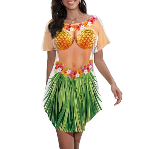 Seizesoul Women's Bikini Body Printed Shirt Short...