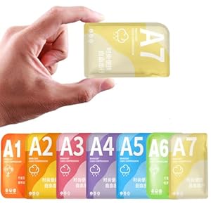 Disposable Rain Poncho Emergency Ponchos Rain Coat for Adults Women Men Compact Size 7 Packs 7 Color