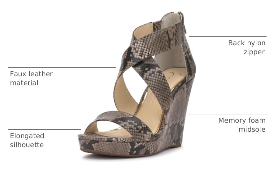 Image of Jessica Simpson Women's Jinxxi Wedge Sandal