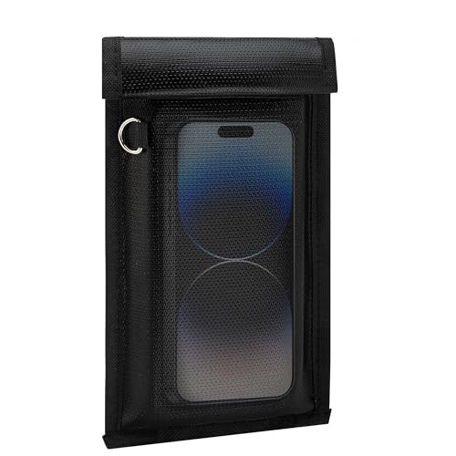 Aburbe Bolsa Faraday para telefone, bloqueio de RFID, bloqueador ...