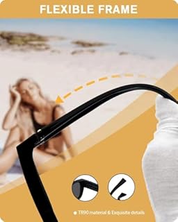 Meeloog Polarized Fit Over Glasses Sunglasses for Women UV Protection, Trendy Square Wrap Around Shades for Driving Riding