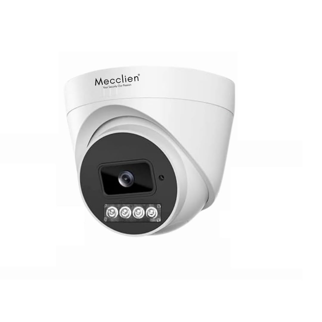 Mecclien3MP IP Indoor Dome Camera - Color Night Vision, Smart LED, in-Built Microphone for Enhanced Security Support All NVR-image-16