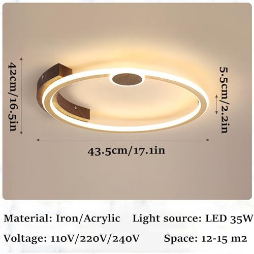 Plafonnier japonais tatami LED résout le manque de lumière modulable