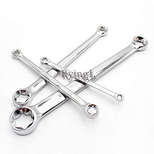 Preisvergleich Produktbild Epissche Steckschlüsselsatz Doppelendschlüssel E Pflaumenstern-Ratschenschlüsselsatz 1St-E10E12