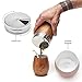BALIBETOV Complete Yerba Mate Set - Modern Mate Gourd, Thermal Flask, Yerba Container, Bombilla and Cleaning Brush Included - All Premium Quality 304 18/8 Stainless Steel (WOOD)