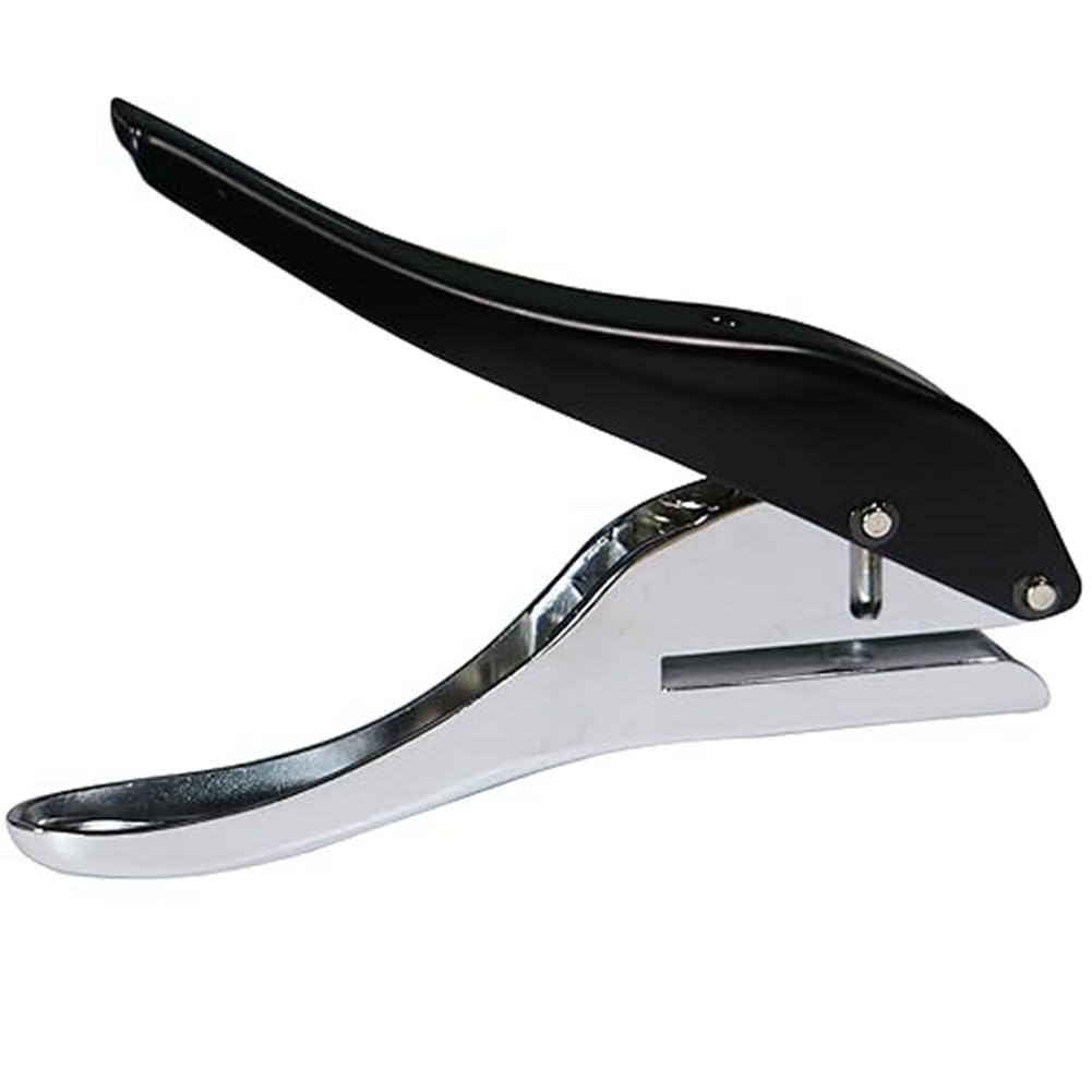 Osmond Heavy Duty Single Hole Punch for Paper Card Plastic Cardboard Punching Screw Eye Cover Pliers 8mm