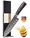 Couteau Cuisines , Couteau japonais Santoku , Acier Inoxydable Allemand Couteaux de Cuisine Professionnelle