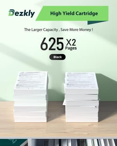 Miniatura 5 de Paquete combinado de cartucho de tinta 61XL para cartuchos de tinta HP 61 para HP Envy 4500 4501 4502 4630 4205 5530 Deskjet 1055 1513 2050 2 negro