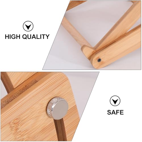 Soporte de madera ajustable para portátil OSALADI miniatura 7