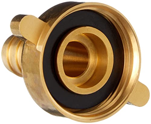 GARDENA Brass Hose Fitting 2 Parts: Screw-Quality Brass, 33.3 mm (G 1 