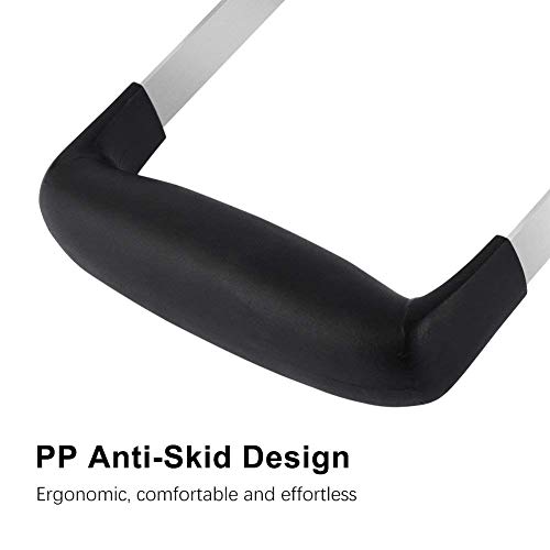 Foto von Vegena Kartoffelstampfer Edelstahl, Kartoffel Stampfer, Gemüsestampfer Kartoffelpürrier Kartoffelpresse für Spülmaschinengeeignet, Kartoffelbrei, Cremiges Kartoffelpüree, Gemüse und Früchte