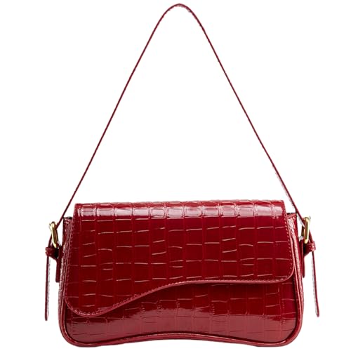 Small Shoulder Bag for Women,Y2K Purse,Tote Handbag,Clutch Purse Crossbody Bag,with Zipper Closure Satchel