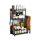 Facile à nettoyer et à installer : la surface lisse peut être nettoyée avec un chiffon doux. Le montage de ce support est simple, en suivant les instructions fournies (français non garanti). Avec cela, vous pouvez facilement nize et profiter d'un plan de travail propre et bien rangé.