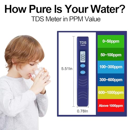 Qnciger TDS-ZW01 Meter, Electronic Water Tester thumb #3