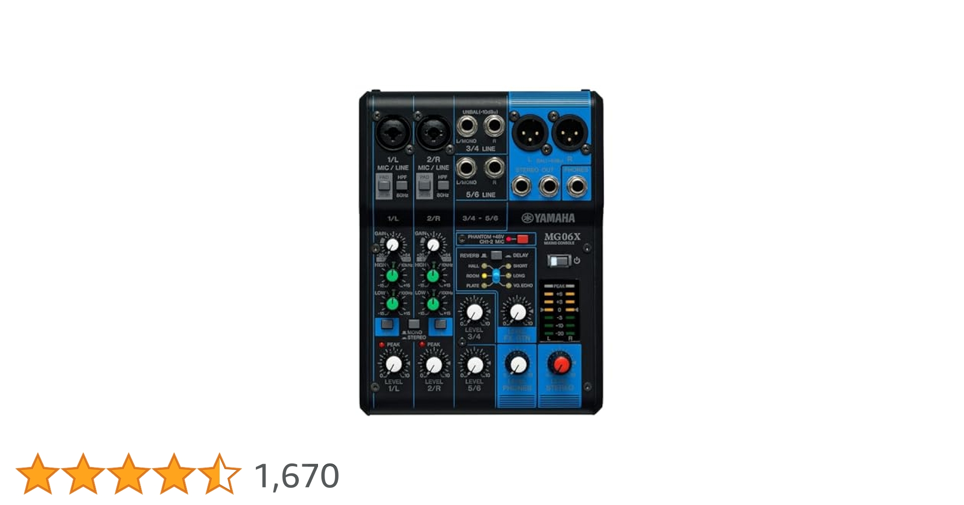 DJ機材 Yamaha MG06X YAMAHA MG06X 6Ch Mixing Console Analog Mixer Used Japan | eBay