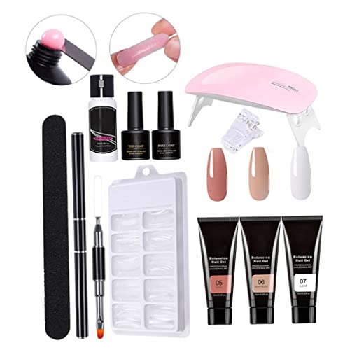 Kit per unghie Polygel, Poly Nail Gel Kit Starter