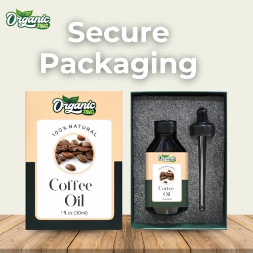 Image of Organic Zing Coffee (Coffea) Oil | Pure & Natural Essential Oil for Skincare, Hair care and Massage - 30ml /1.01fl oz
