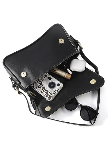 Shoulder Bag for Women Little Purse Hobo Bags Clutch Leather Handbags Small Tote - Image 7